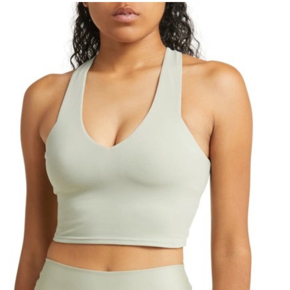 ALO Yoga Light Gray Women's Top